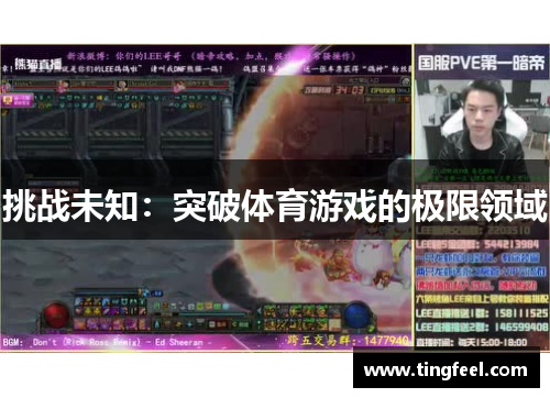 挑战未知：突破体育游戏的极限领域